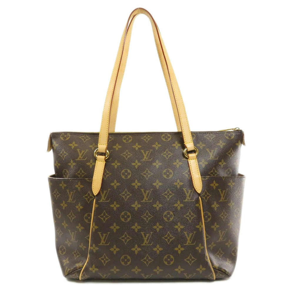 Louis Vuitton Totally Canvas Monogram Bag Tote Brown